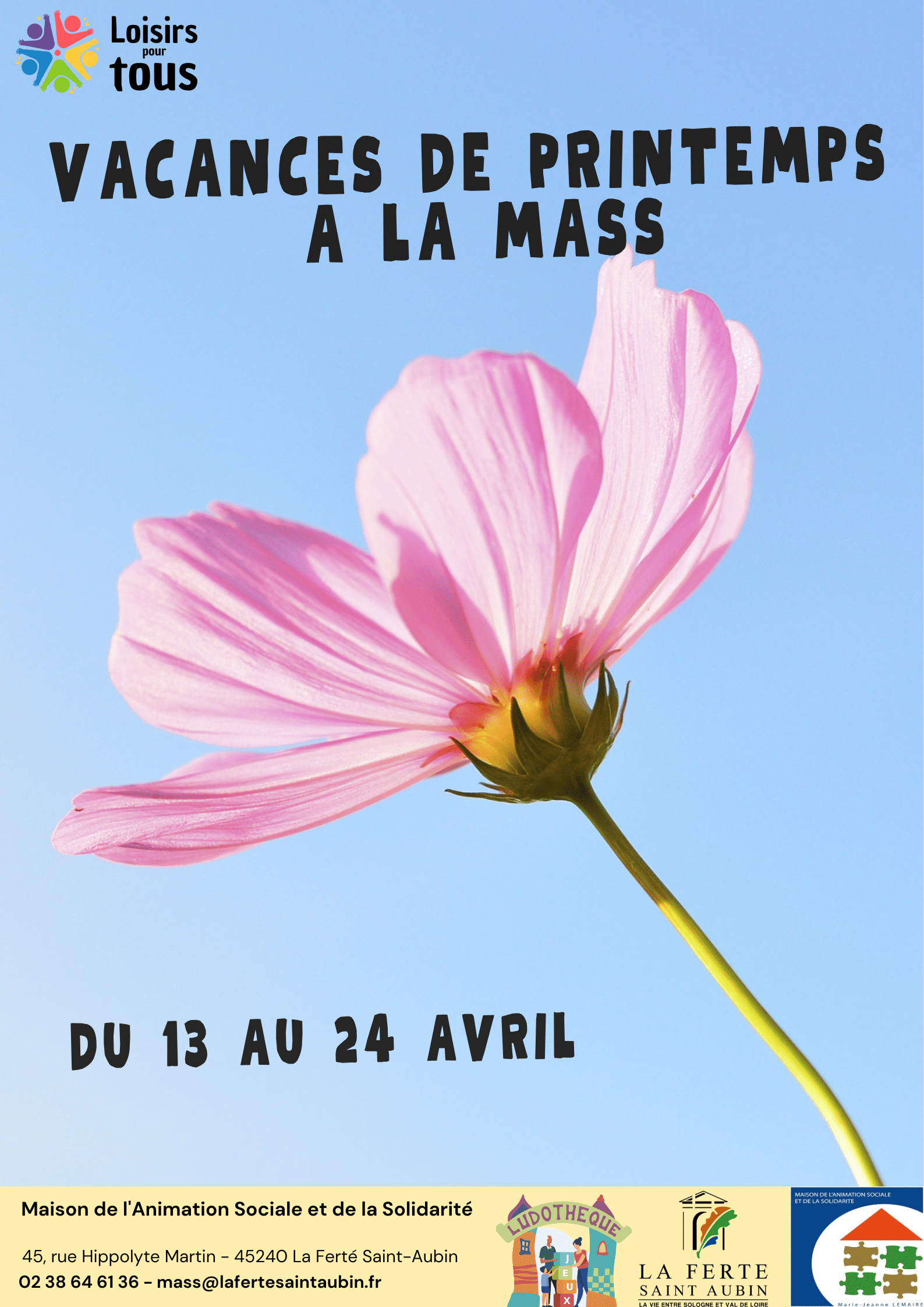 vacances printemps 2026