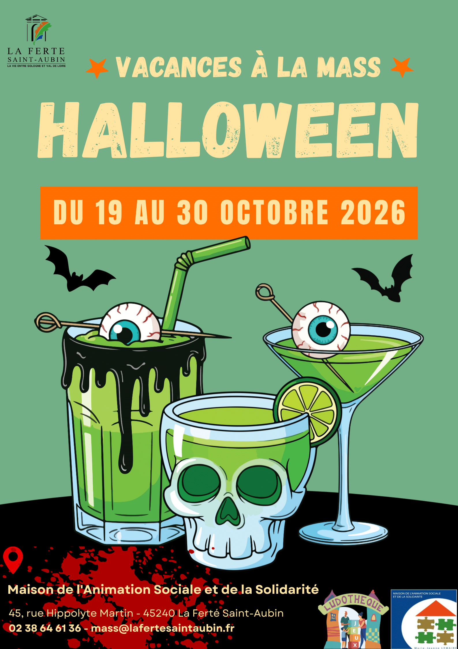 vacances octobre 2026